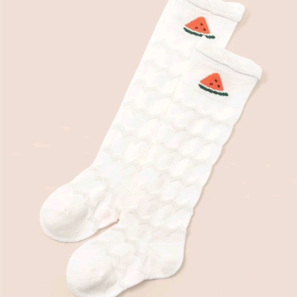 Watermelon 🍉 Knee High Baby Socks